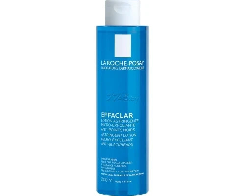 تونر لاروش پوزای مدل افکلار Effaclar مناسب پوست چرب حجم ۲۰۰ میل