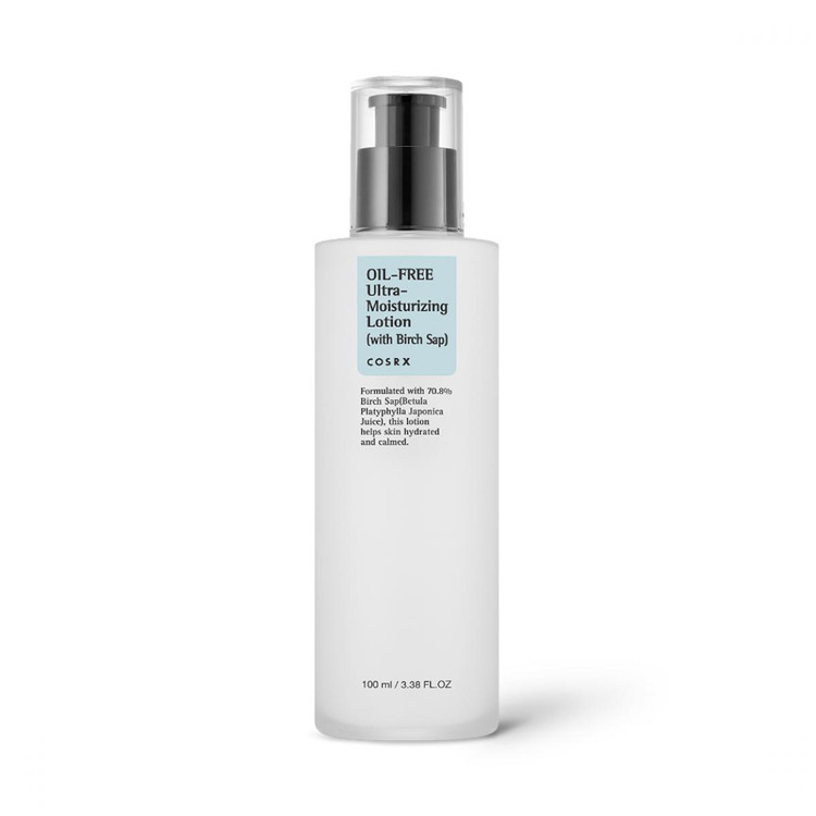 لوسیون مرطوب کننده و آبرسان فاقد چربی Oil-Free Ultra-Moisturizing Lotion کزارکس_COSRX