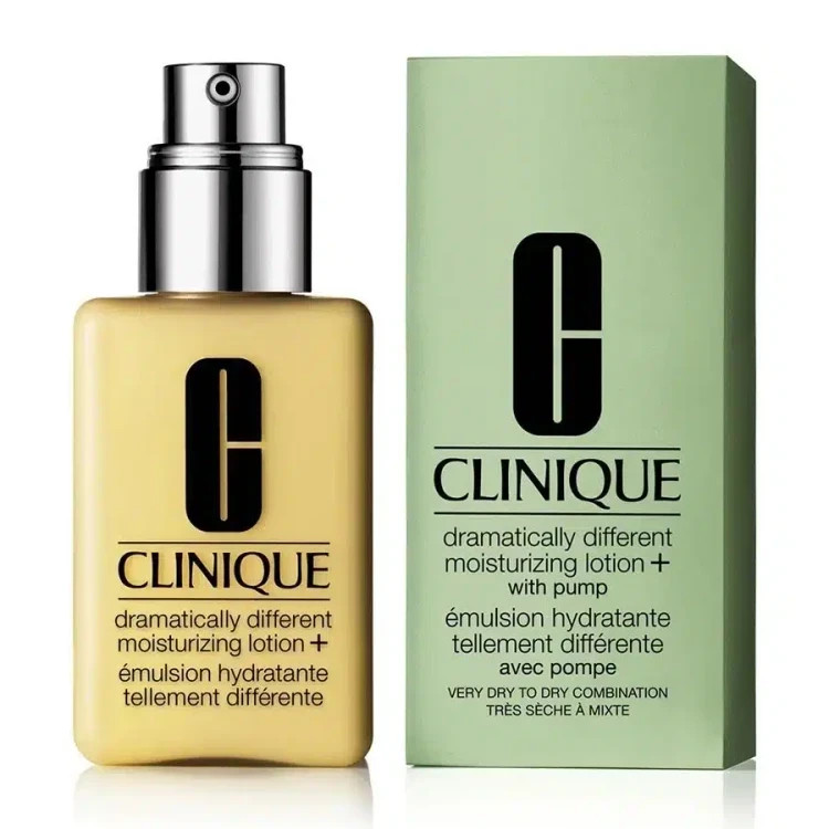 لوسیون مرطوب کننده پوست خشک دراماتیکالی دیفرنت کلینیک مدل 125 میل lotion+ (پوست خیلی خشک تا خشک)