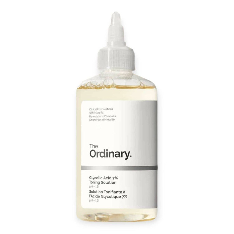 تونر گلیکولیک اسید 7% اوردینریordinary لایه بردار و شفاف حجم 240 میل