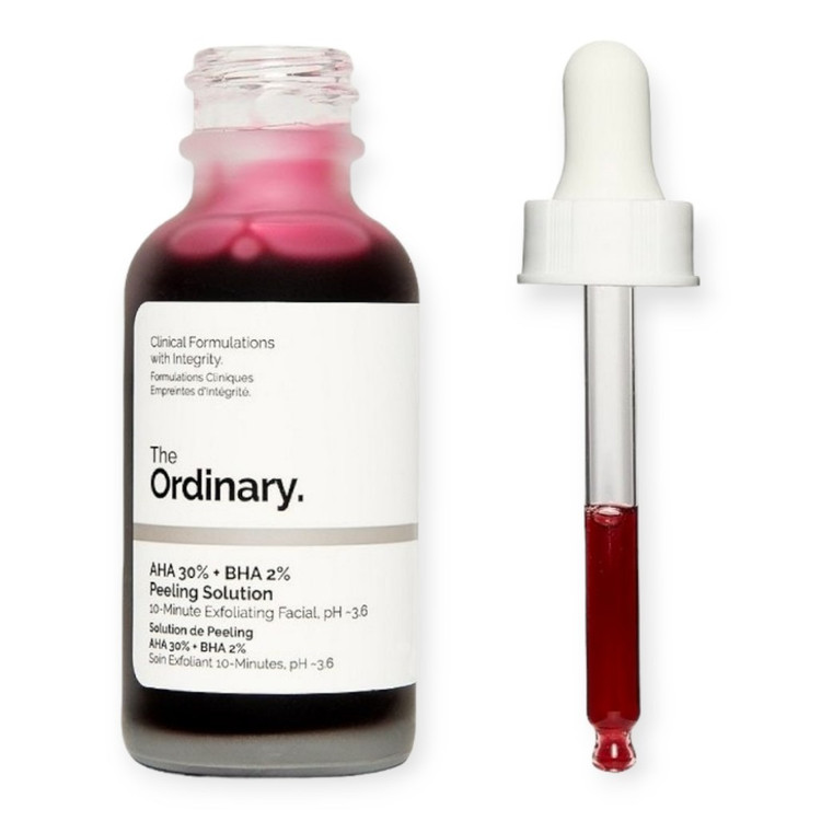 سرم پیلینگ اوردینری، لایه بردار قوی (30mL) The Ordinary, AHA 30% + BHA 2% Peeling Solution