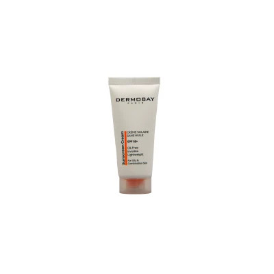 کرم ضد آفتاب پوست چرب و جوش دار بی رنگ درموبای (SPF50) حجم 40 میل