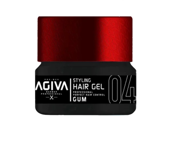 ژل مو آگیوا Agiva 04 درب قرمز مدل گام Gum حجم 700 میل