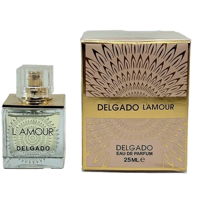 ادوپرفیوم مینیاتوری زنانه دلگادو مدل Lalique L’Amour حجم 25 میلیلیتر