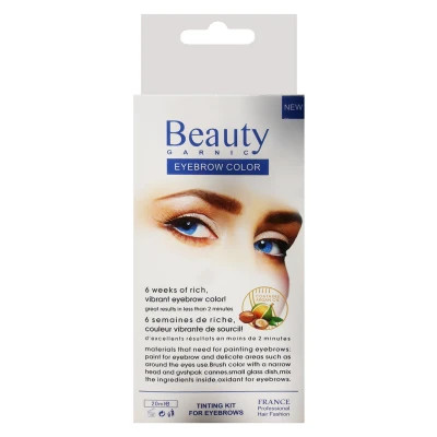کیت رنگ ابرو بیوتی شماره BNE6حجم 20 میلی لیتر رنگ نسکافه ای